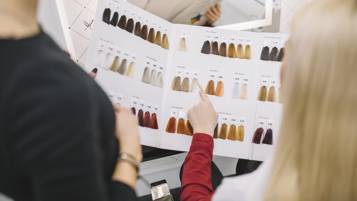 Coloriertes Haar Pflege